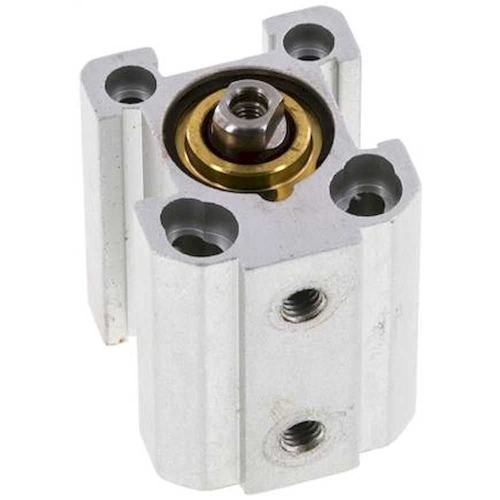 Kurzhubzylinder, doppeltwirkend, Kolben 16mm, Hub 10mm