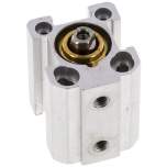 Short-stroke cylinders, double acting, piston 16 mm, stroke 10 mm