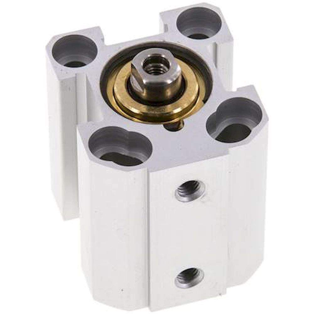 Kurzhubzylinder, doppeltwirkend, Kolben 20mm, Hub 15mm