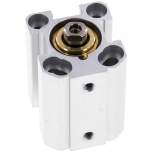 Short-stroke cylinders, double acting, piston 20 mm, stroke 20 mm