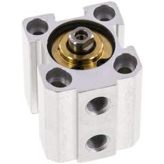 Short-stroke cylinders, double acting, piston 25 mm, stroke 15 mm
