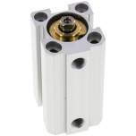 Short-stroke cylinders, double acting, piston 25 mm, stroke 50 mm
