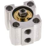 Short-stroke cylinders, double acting, piston 25 mm, stroke 5 mm