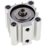 Short-stroke cylinders, double acting, piston 50 mm, stroke 25 mm