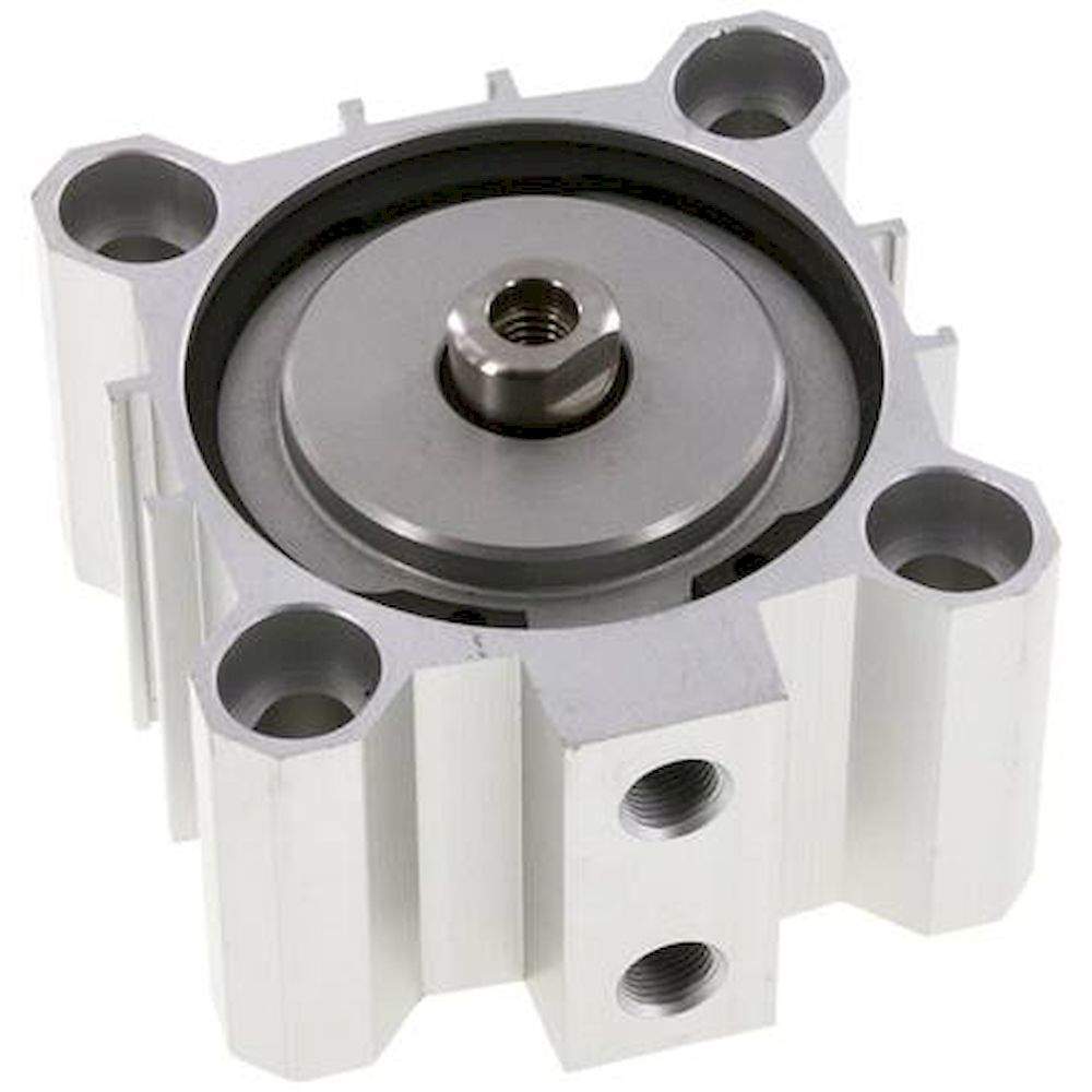 Kurzhubzylinder, doppeltwirkend, Kolben 63mm, Hub 10mm