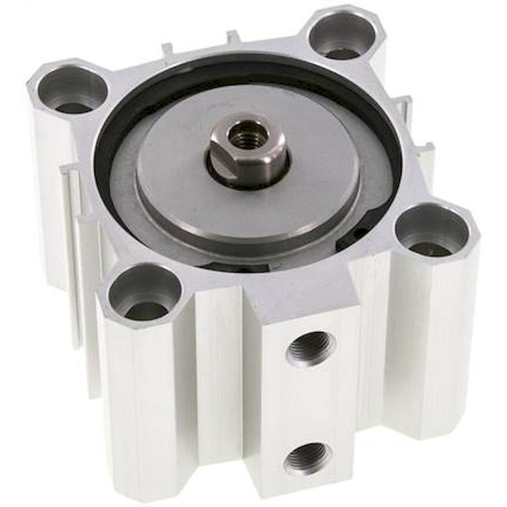 Kurzhubzylinder, doppeltwirkend, Kolben 63mm, Hub 20mm