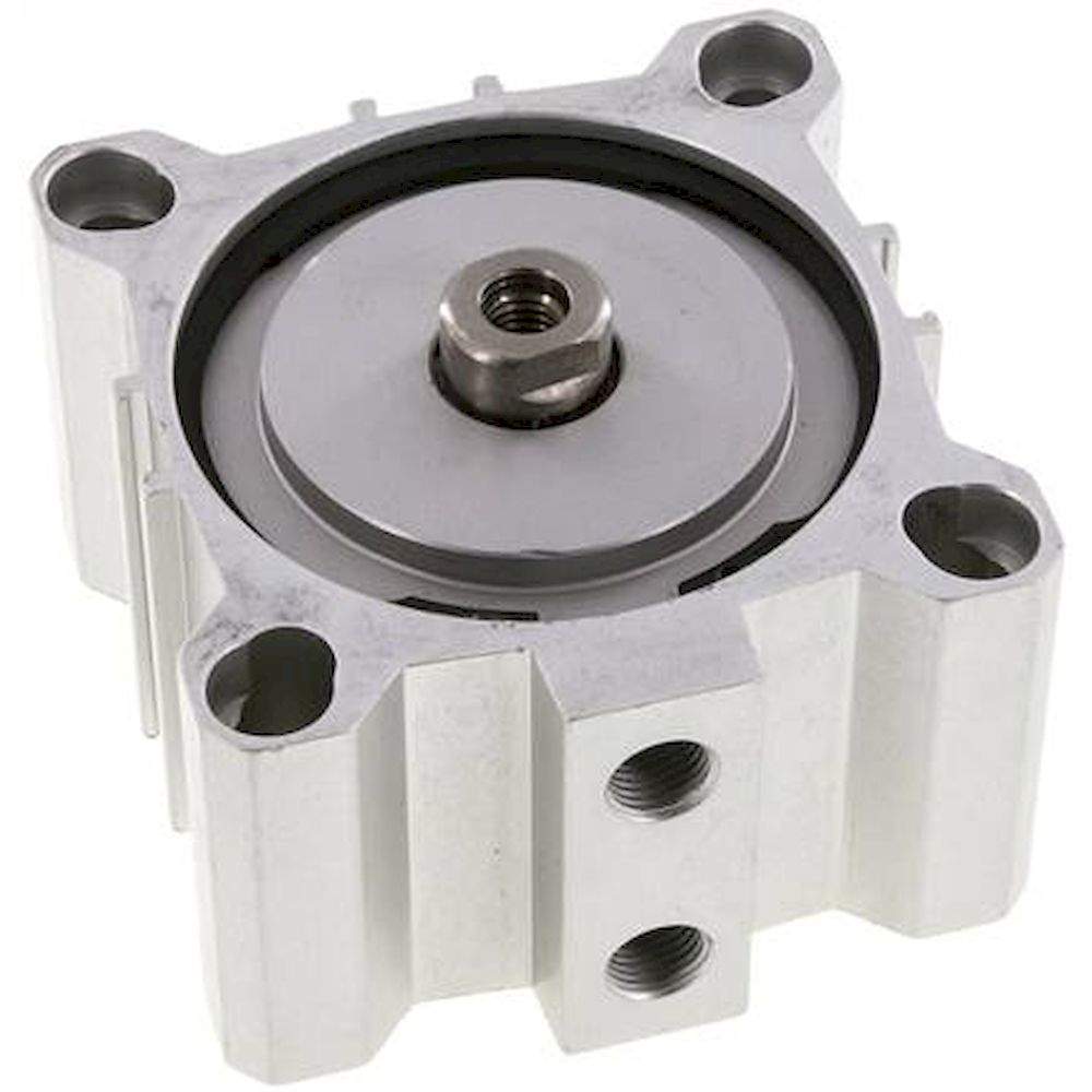 Kurzhubzylinder, doppeltwirkend, Kolben 80mm, Hub 15mm