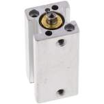 Short-stroke cylinders, double acting, piston 12 mm, stroke 25 mm