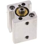 Short-stroke cylinders, double acting, piston 12 mm, stroke 5 mm