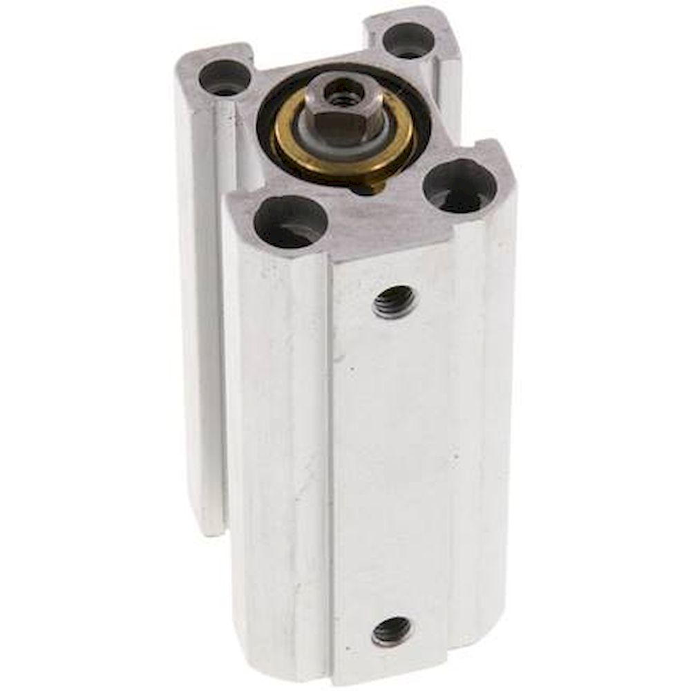 Kurzhubzylinder, doppeltwirkend, Kolben 16mm, Hub 30mm