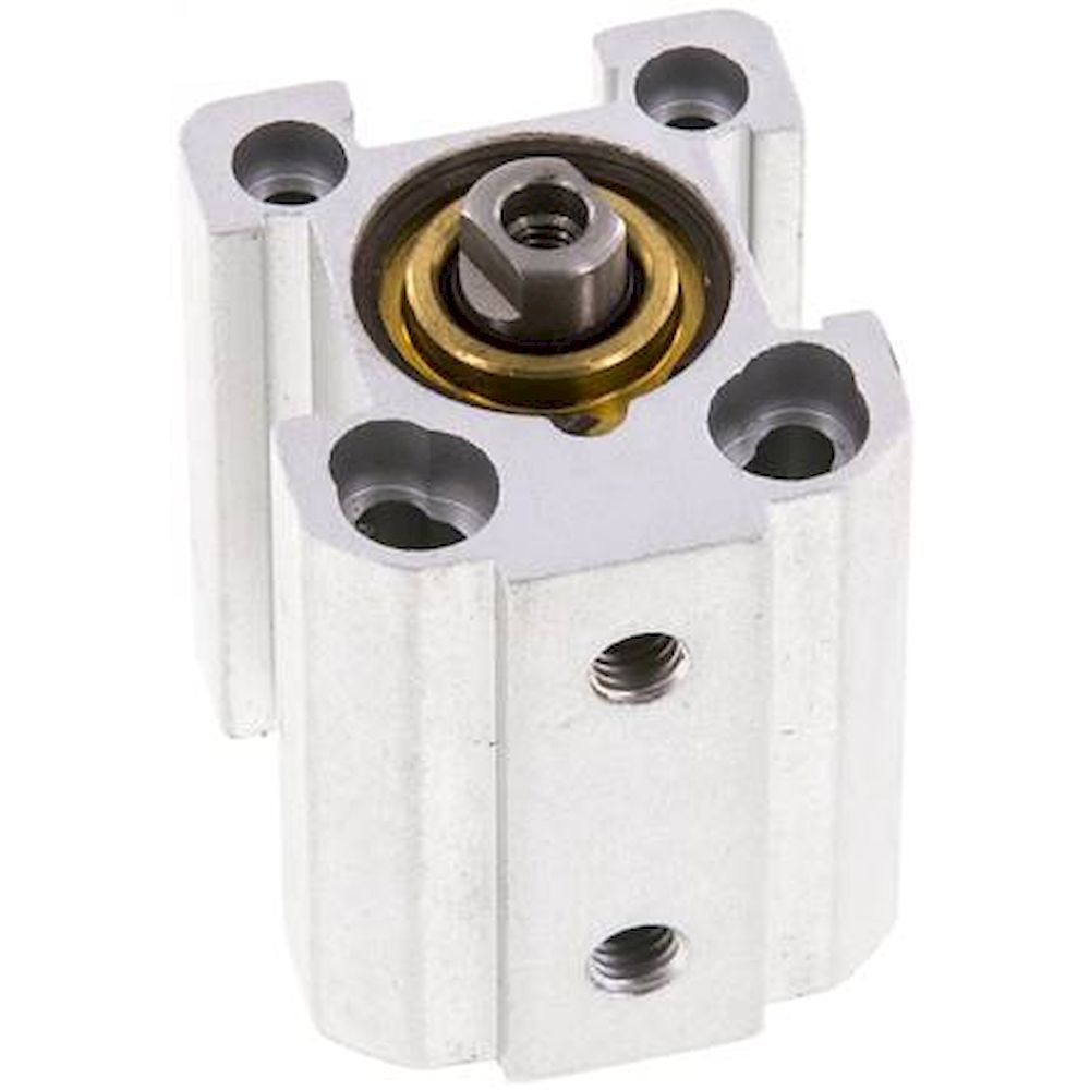 Kurzhubzylinder, doppeltwirkend, Kolben 16mm, Hub 5mm