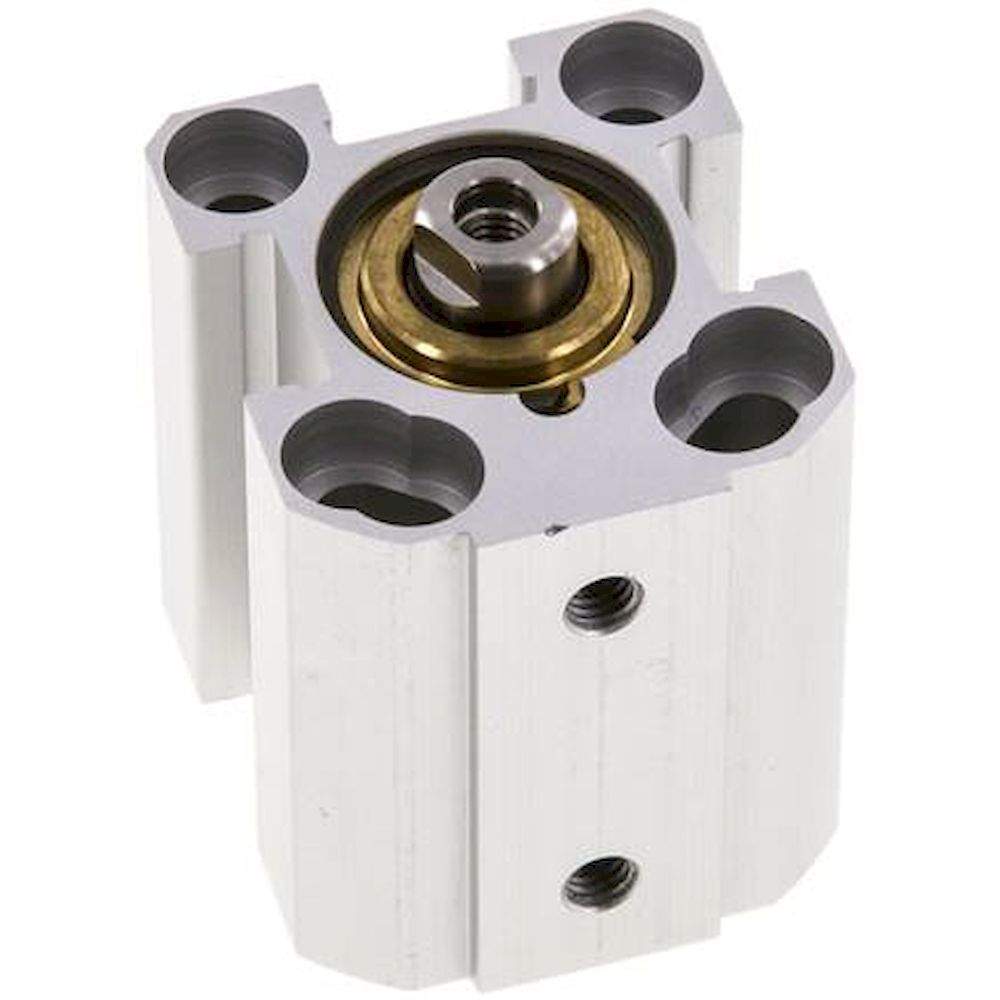 Kurzhubzylinder, doppeltwirkend, Kolben 20mm, Hub 10mm