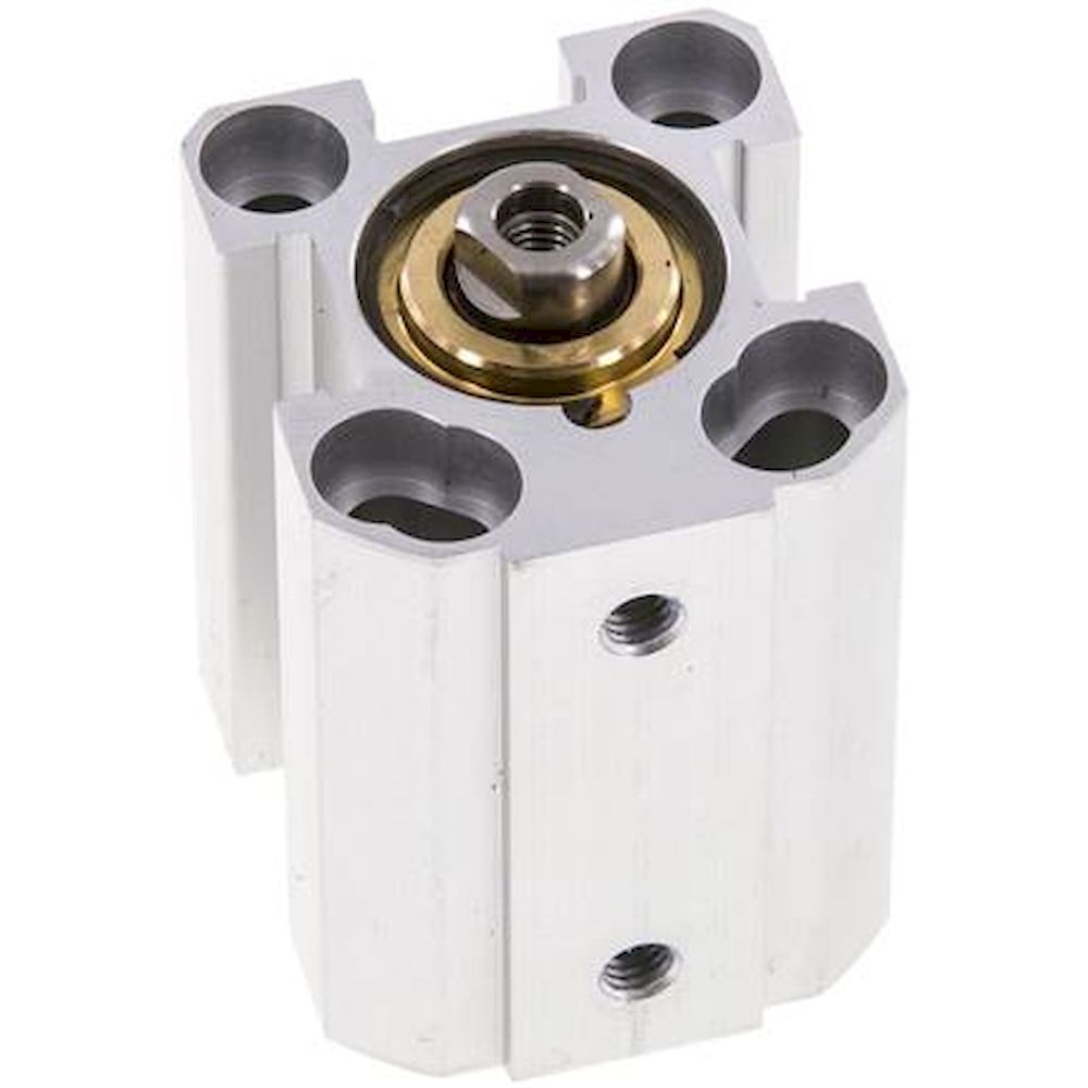 Kurzhubzylinder, doppeltwirkend, Kolben 20mm, Hub 15mm