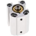 Short-stroke cylinders, double acting, piston 20 mm, stroke 20 mm