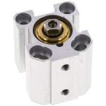 Short-stroke cylinders, double acting, piston 20 mm, stroke 5 mm