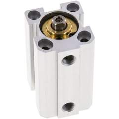 Short-stroke cylinders, double acting, piston 25 mm, stroke 30 mm