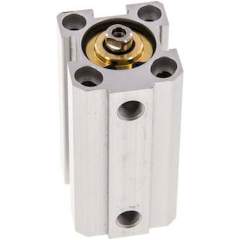 Short-stroke cylinders, double acting, piston 25 mm, stroke 40 mm