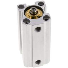 Short-stroke cylinders, double acting, piston 25 mm, stroke 50 mm