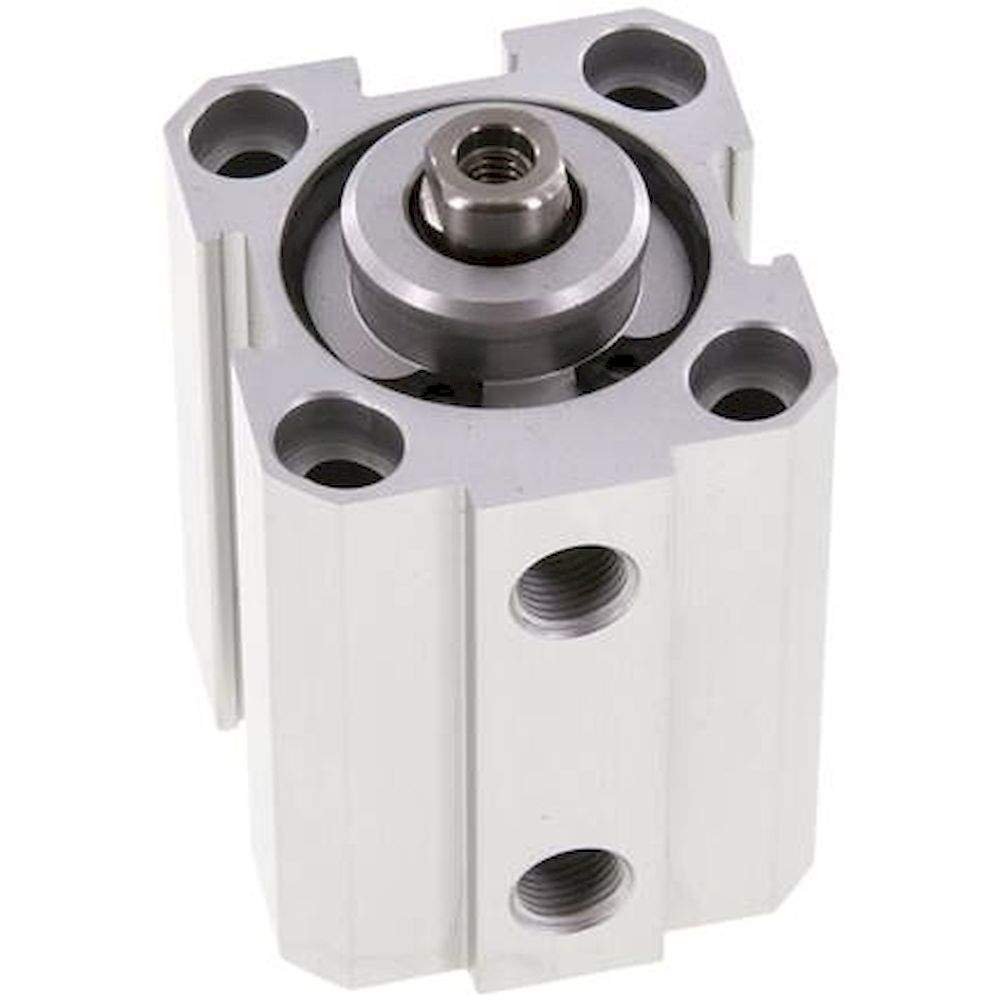 Kurzhubzylinder, doppeltwirkend, Kolben 32mm, Hub 20mm