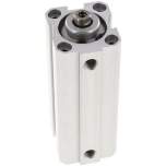 Kurzhubzylinder, doppeltwirkend, Kolben 32mm, Hub 80mm