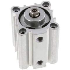 Short-stroke cylinders, double acting, piston 40 mm, stroke 30 mm