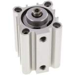 Short-stroke cylinders, double acting, piston 40 mm, stroke 40 mm
