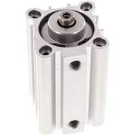 Short-stroke cylinders, double acting, piston 40 mm, stroke 50 mm