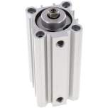 Short-stroke cylinders, double acting, piston 40 mm, stroke 80 mm
