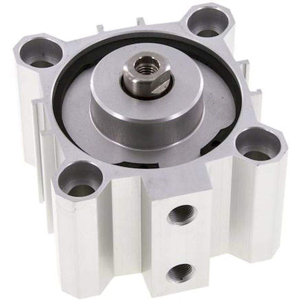 Kurzhubzylinder, doppeltwirkend, Kolben 63mm, Hub 10mm