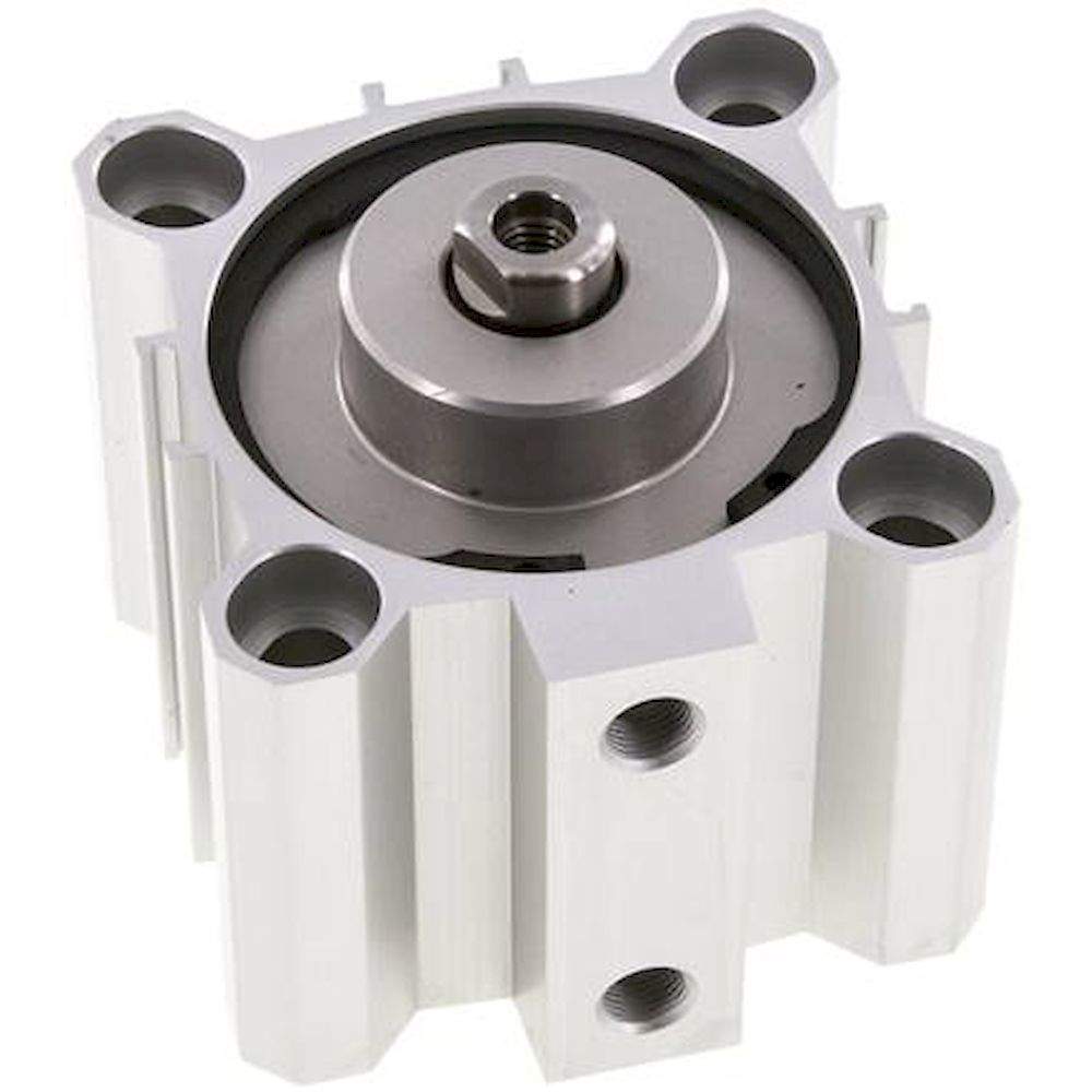 Kurzhubzylinder, doppeltwirkend, Kolben 63mm, Hub 20mm