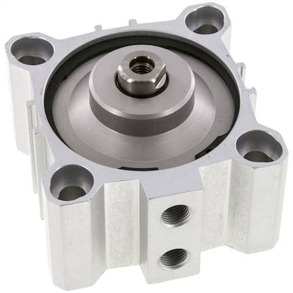 Kurzhubzylinder, doppeltwirkend, Kolben 80mm, Hub 10mm