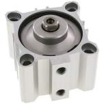 Kurzhubzylinder, doppeltwirkend, Kolben 80mm, Hub 25mm