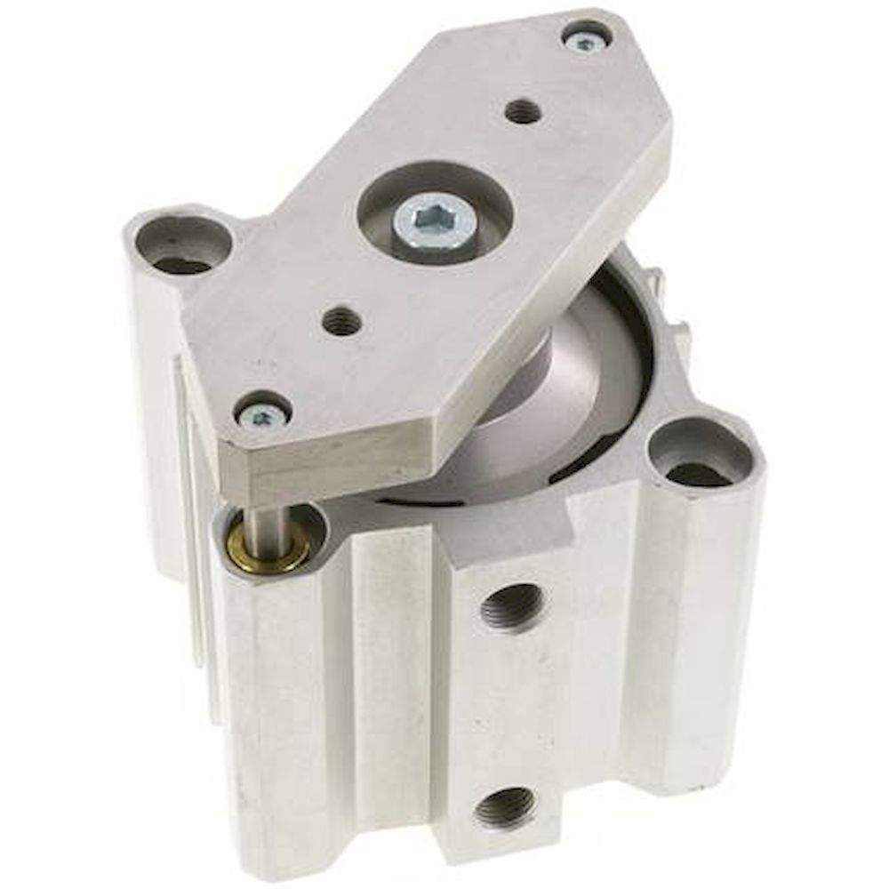 Kurzhubzylinder, verdrehgesichert, 80,Hub 40mm