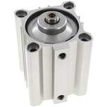 Short-stroke cylinders, double acting, piston 80 mm, stroke 80 mm