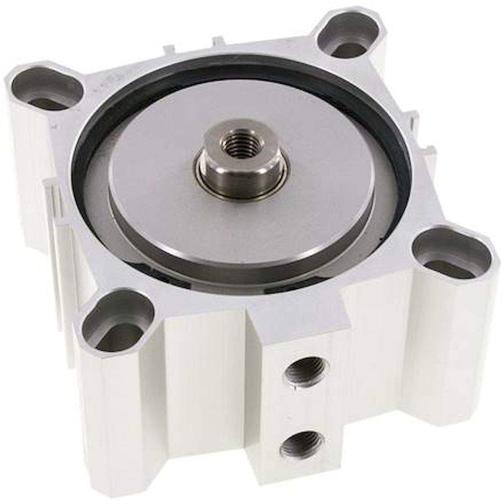 Short-stroke cylinders, single acting, piston 100 mm, stroke 10 mm