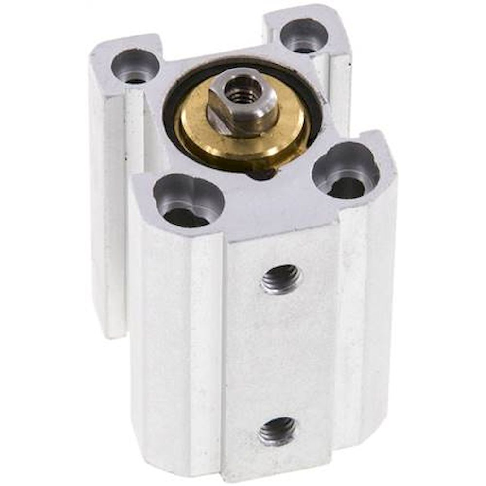 Short-stroke cylinders, single acting, piston 16 mm, stroke 15 mm