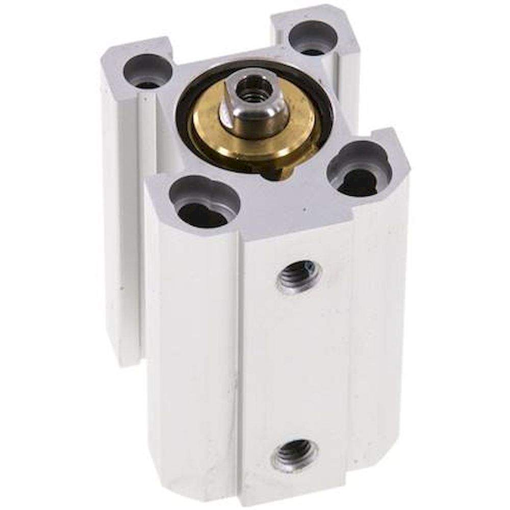 Short-stroke cylinders, single acting, piston 16 mm, stroke 20 mm
