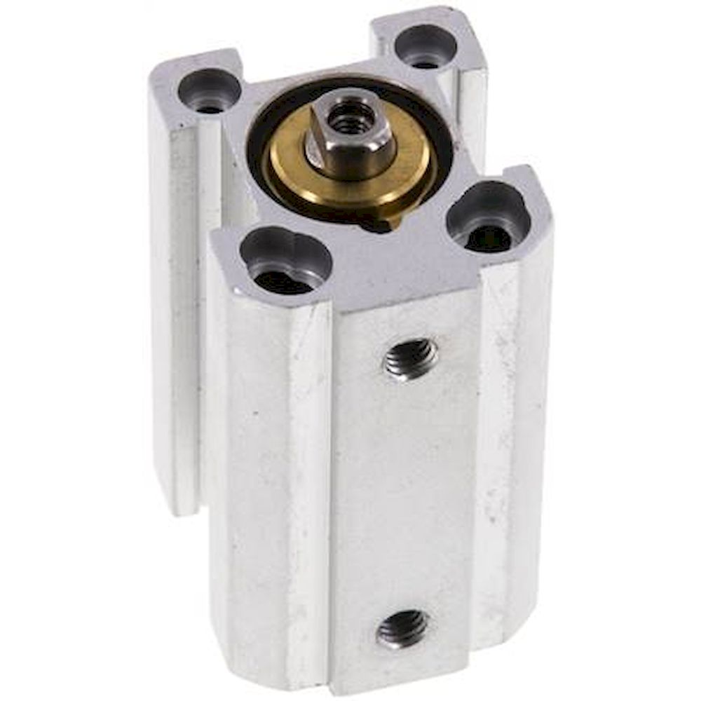 Short-stroke cylinders, single acting, piston 16 mm, stroke 25 mm