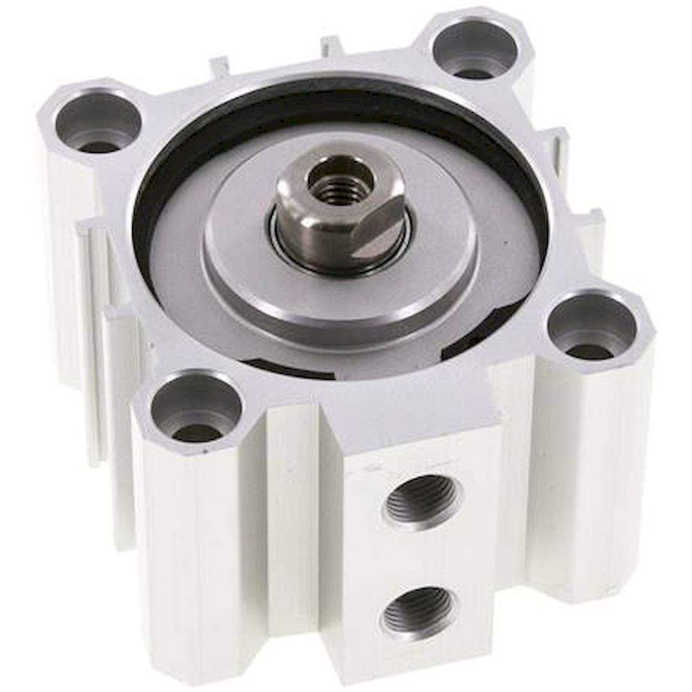 Short-stroke cylinders, single acting, piston 50 mm, stroke 10 mm