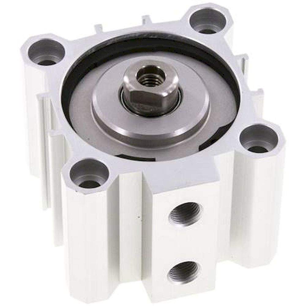 Short-stroke cylinders, single acting, piston 50 mm, stroke 15 mm