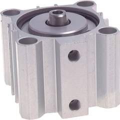 Short-stroke cylinders, double acting, piston 100 mm, stroke 50 mm