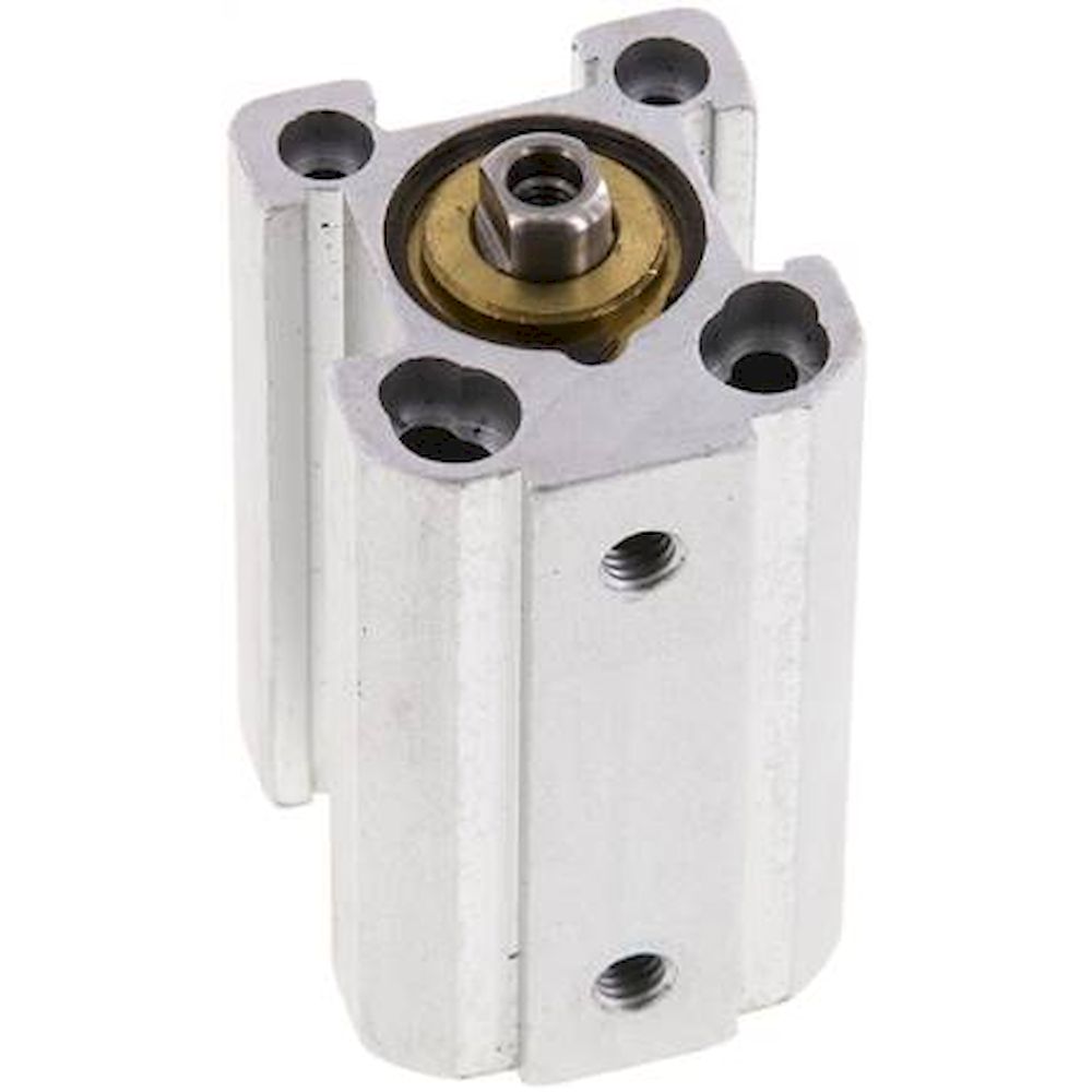 Short-stroke cylinders, single acting, piston 16 mm, stroke 20 mm
