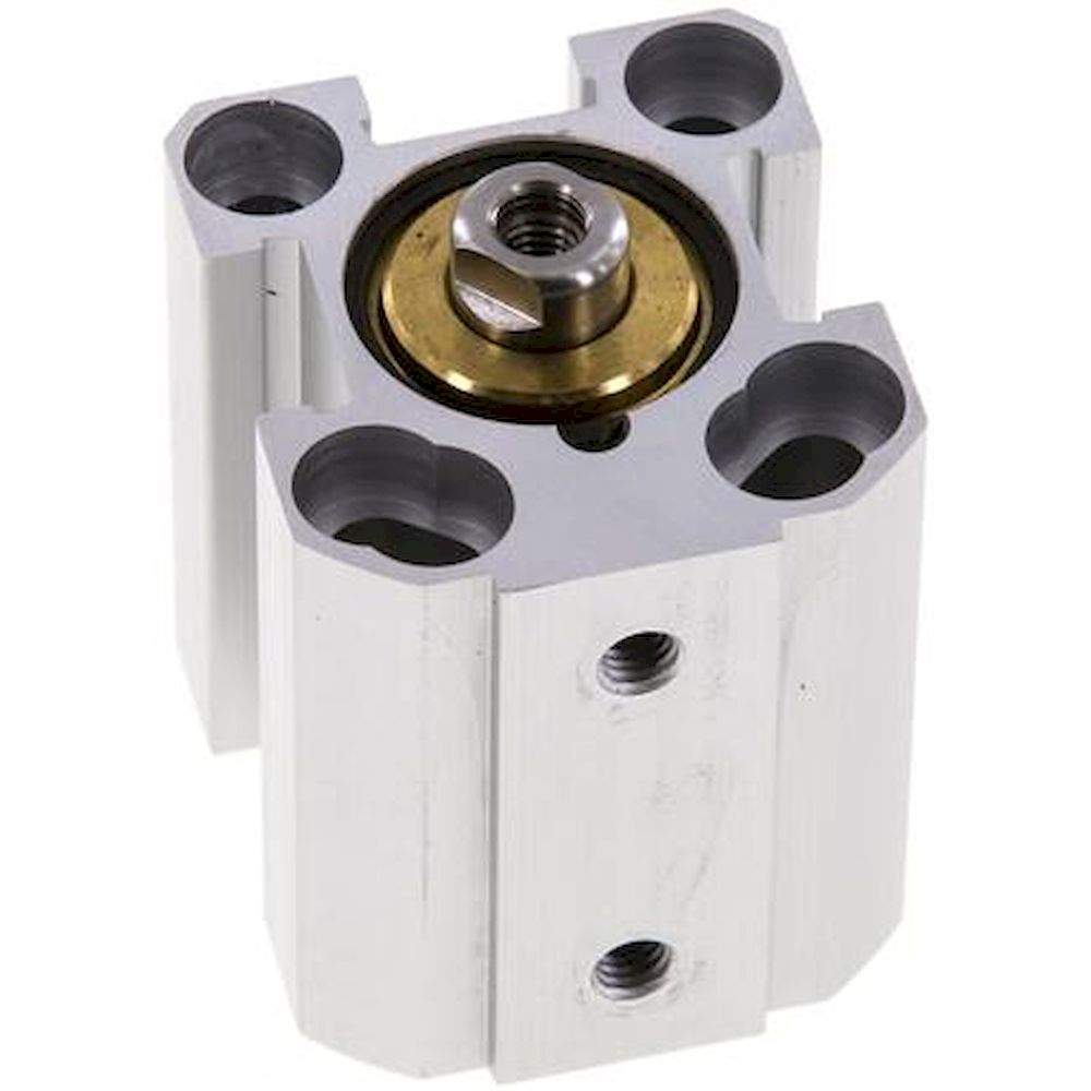 Short-stroke cylinders, single acting, piston 20 mm, stroke 10 mm