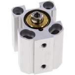 Short-stroke cylinders, single acting, piston 20 mm, stroke 10 mm