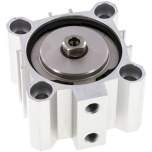 Short-stroke cylinders, single acting, piston 63 mm, stroke 10 mm