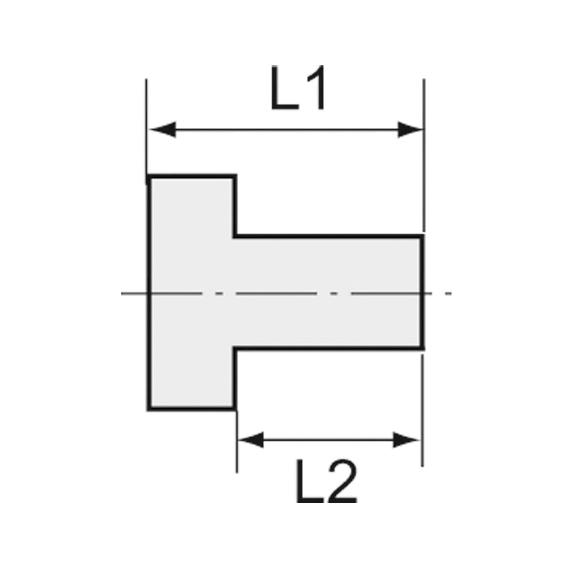 Gewindeadapter Aluminium, AG M12x1,25, IG G 1/4 - Riegler 133178