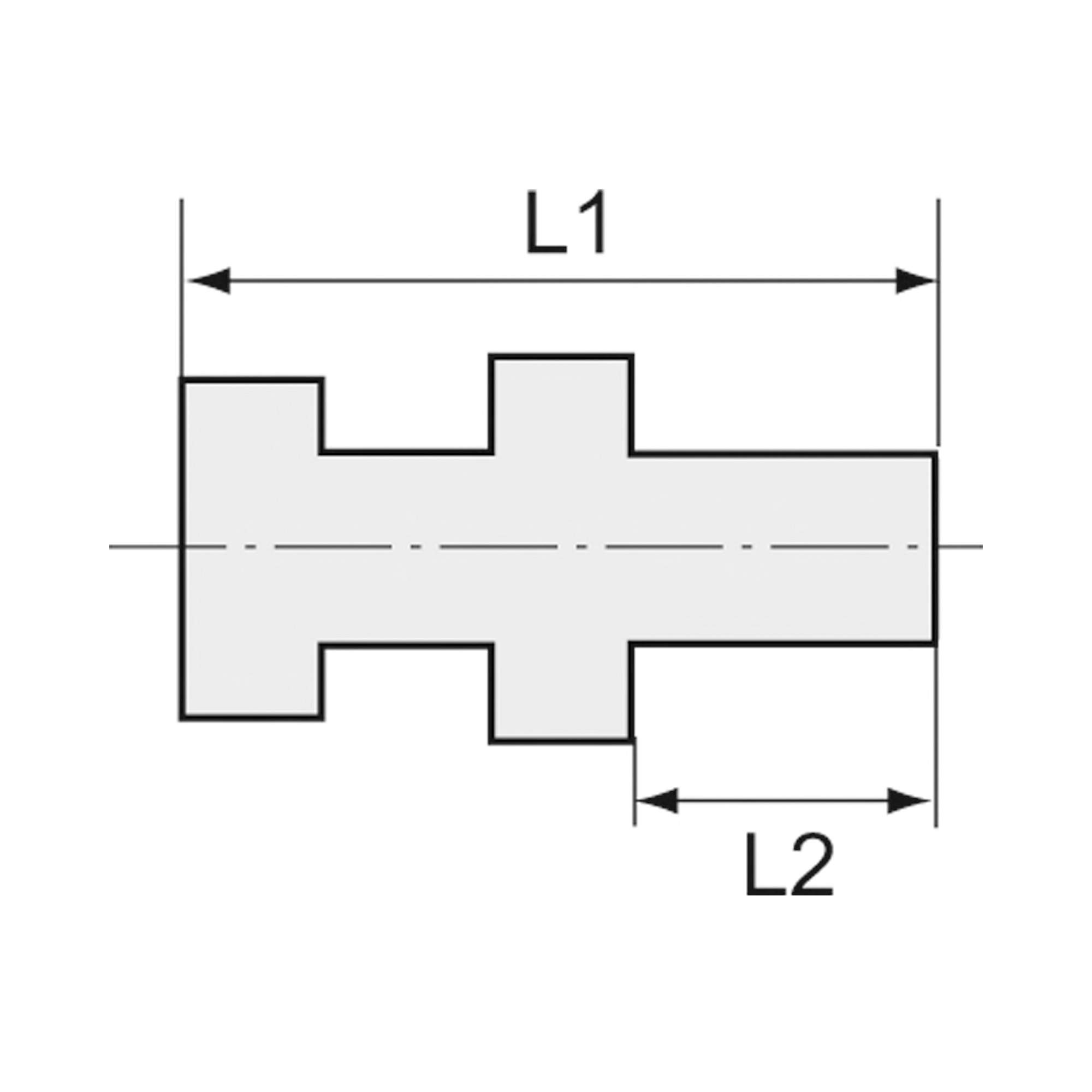 Gerade Einschraubverschraubung, R3/8, Rohr-Ø10, ES 1.4571, 315bar - Riegler 112382