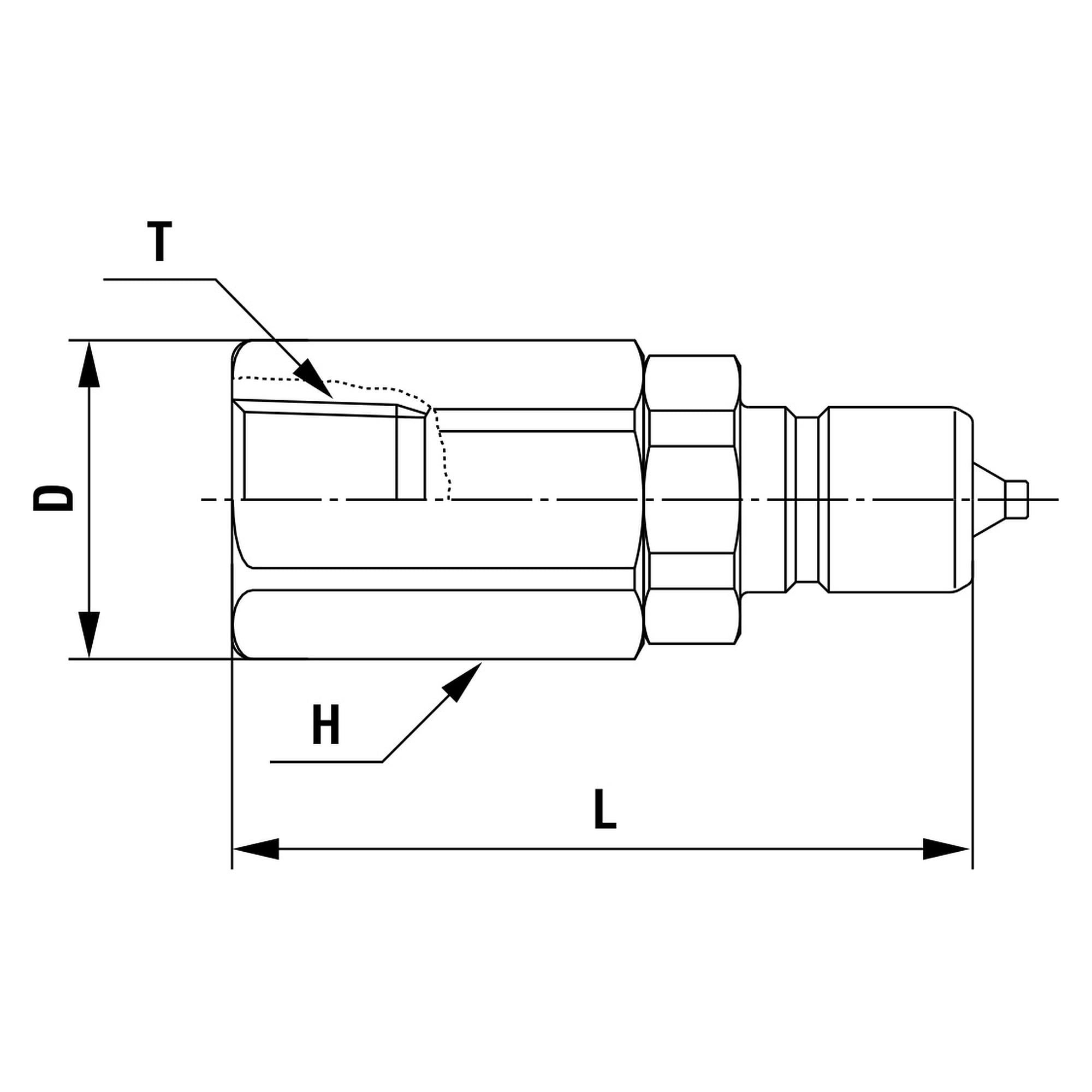 Compact Cupla CO-1PF Maßblatt