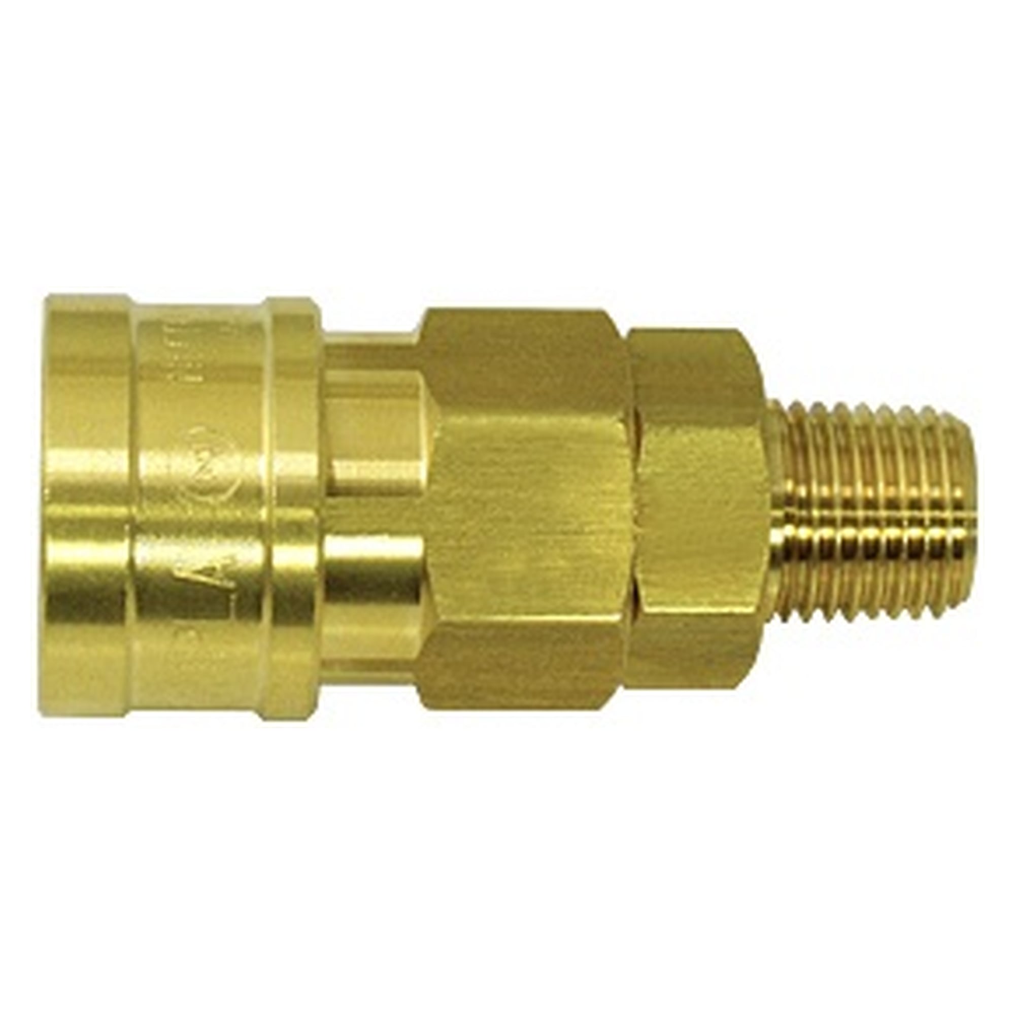 Quick connect coupling HI Cupla 20SM, Rc 1/4, brass - Nitto Kohki 311102400