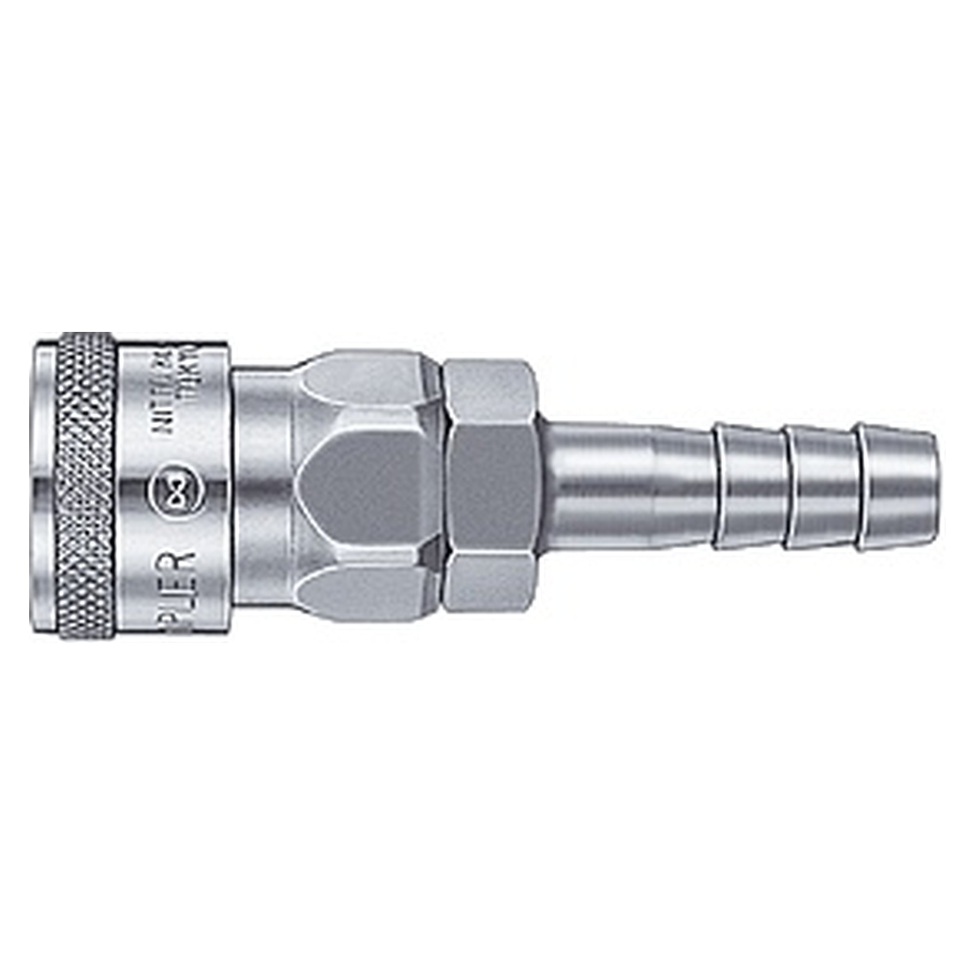 Quick connect coupling HI Cupla 2 way type TW-30SH, steel - Nitto Kohki 493103300